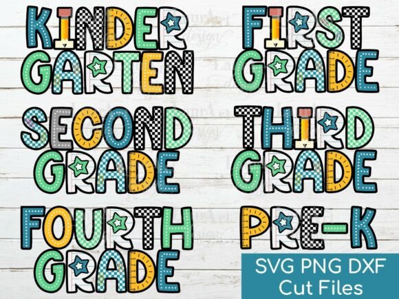 Back to School Grades Kindergarten Pre-K