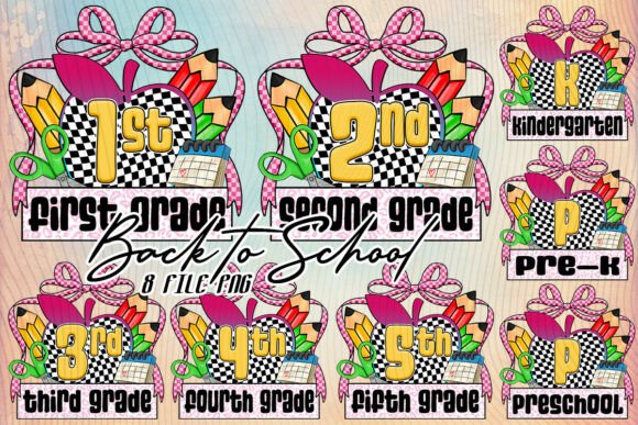 Back to School T-Shirt Bundle for Kids: Graphics & Illustrations