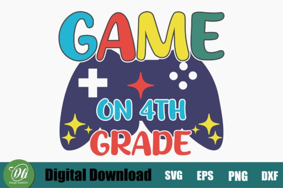 Game on 4th Grade SVG Design: Crafts & Graphics