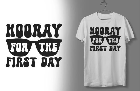 Hooray for the First Day of School SVG Graphics