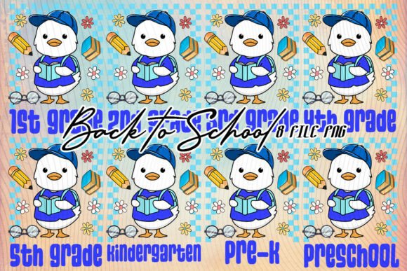 Silly Goose Back to School Graphics & Illustrations